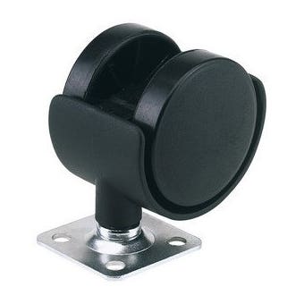 Draper 40mm Plate Castor Wheel