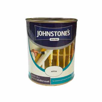 Johnstones Quick Dry Primer Undercoat - White 750ml