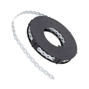 Builders Wavey Type Galvanised Fixing Band - 12mm x 0.7mm x 10m