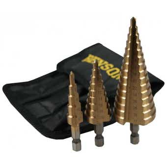 Benson 3pc Step Drill Kit