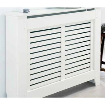 Large Rhode Island Radiator Cabinet - White