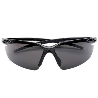Draper Expert Anti Fog Dark Lens Black Frame Safety Glasses with UV Protection