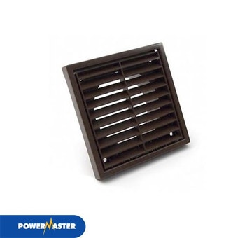 PowerMaster Brown Fixed Grille - 4"