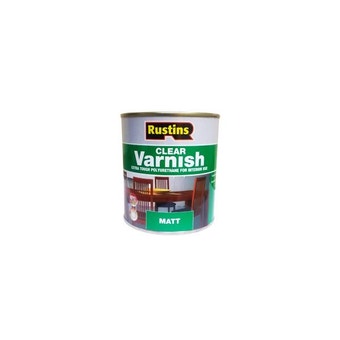 Rustins Polyurethane Clear Varnish - Matt 500ml