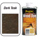 Rustins Wood Dye For Interior & Exterior - Dark Teak 1L