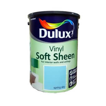 Dulux Vinyl Soft Sheen Paint - Spring Sky 5L