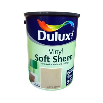 Dulux Vinyl Soft Sheen Paint - Warm Sands 5L