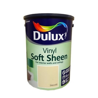 Dulux Vinyl Soft Sheen Paint - Biscotti 5L
