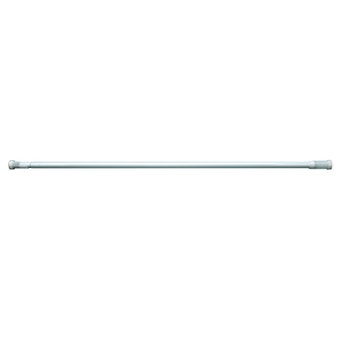 Blue Canyon 140-260 White Telescopic Shower Curtain Rod