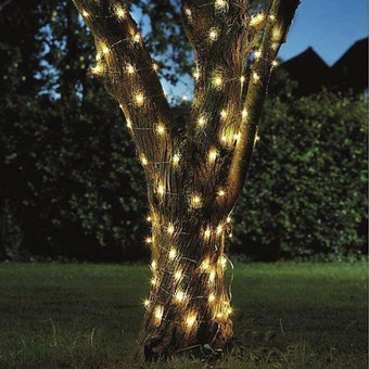 100 Warm White Battery Firefly String Lights – 10.5m