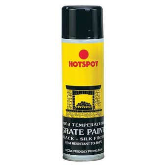 Hot Spot High Temp Black Grate Spray Paint - 450ml