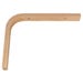 Amig Beech Wood Shelf Bracket - 250 x 200 x 23 x 12mm