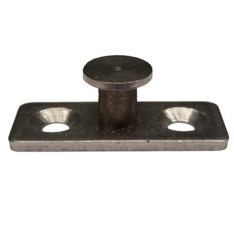 MILA Restrictor Catch Stud Plate | Zinc Plated Window Safety Component