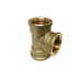 Brass Threaded Pipe Tee - 1/2"