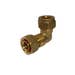 Brass 327 1/2" Swivel Elbow Fitting