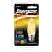 Energizer 2.4w Filament LED Clear Candle B22 Lightbulb