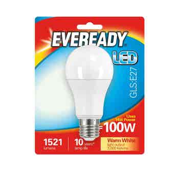 Eveready 14W LED Frosted GLS E27 Lightbulb