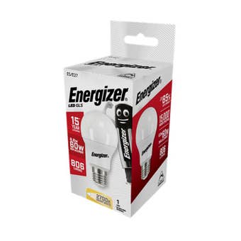 Energizer 8.8W LED Dimmable GLS E27 Lightbulb