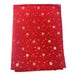 Christmas Tablecloth Red & Gold Snowflakes and Stars – Festive 140 x 200cm