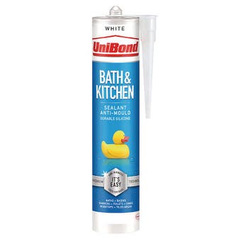 Unibond Anti-Mould Bath & Kitchen Sealant - 286g