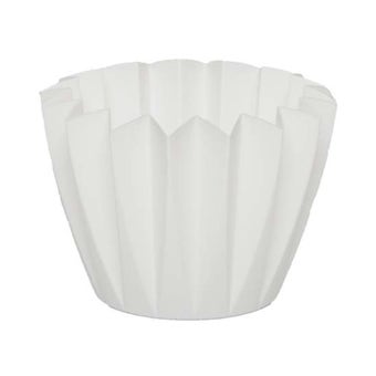 Flora-Blum Adonis Flower Pot - White 14cm