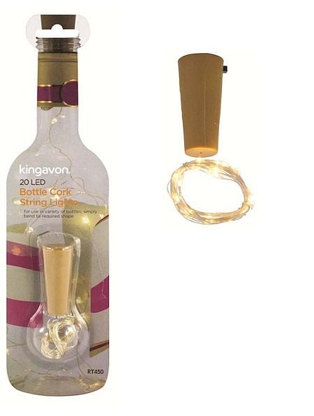20 LED Bottle Cork String Light