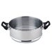 Steelex 24cm Stainless Steel Steamer – Premium Steamer Insert for Healthy, Efficient Cooking