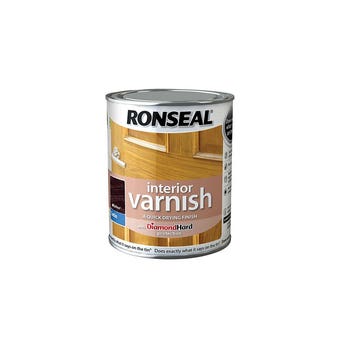 Ronseal Interior Varnish - Satin Walnut 250ml