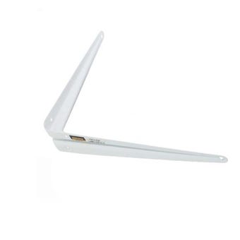 F.F.Group Heavy Duty White Shelf Bracket - 250 x 300mm