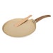 Forge Harmony 26cm Crepe Pan Beige | Aluminium Non-Stick Pancake Pan