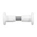 Plastic Cabinet Connector Bolts - White