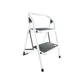 2 Tread Step Stool White