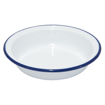 Falcon Enamel Round Pie Dish - 16cm