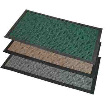JVL Firth Tile Design Indoor Mat - 40 x 70cm