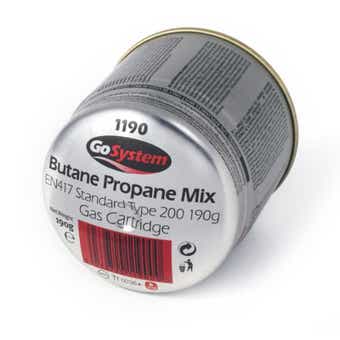GoSystem Butane Propane Pierceable Cartridge - 190g