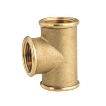 3/4" Brass Threaded Tee