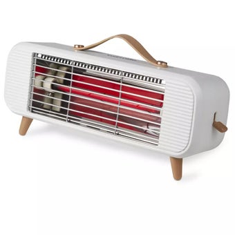 Warmlite 350W Infrared Desk Heater | Ultra-Quiet Compact Heater with Carry Handle