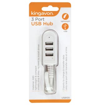 3 Port USB Hub