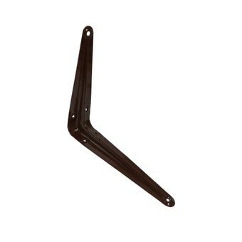 F.F Group Brown Metal Shelf Bracket - 150 x 200
