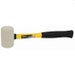 F.F.Group White Rubber Mallet - 450g