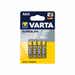 Varta AAA Zinc-Carbon Superlife Battery - Pack Of 4