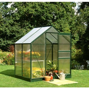 Popular Greenhouse Polycarbonate Green 6' x 4'