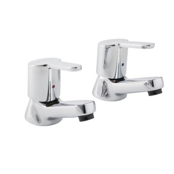 Frances Pegler Araya Chrome Plated Basin Taps