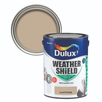 Dulux Weathershield Smooth Masonry Claystone 5L