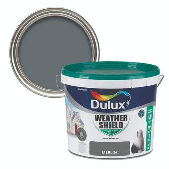 Dulux Weathershield Smooth Masonry Merlin 10L