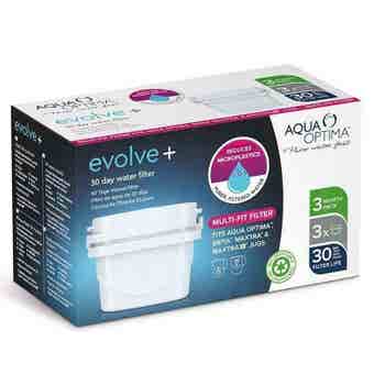 Aqua Optima Evolve+ 3 x 30 day Water Filter Pack