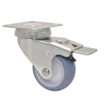 Castor Swivel Locking Blue 50mm - 50kg
