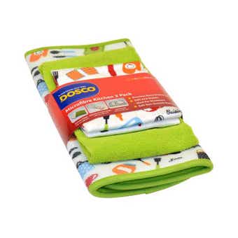 Dosco 3pc Microfibre Kitchen Cloth Set