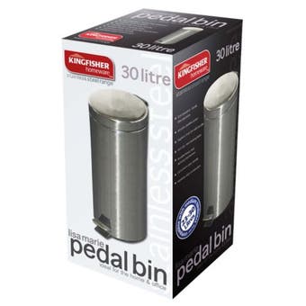 Stainless Steel Pedal Bin 30 Litre