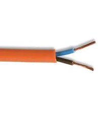2 Core Round .75M SQ Orange Cable